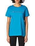 Champion Women's T-Shirt, Rockin Teal, X Small