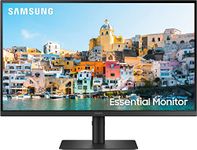 Samsung 27-inch(68.6cm) FHD Monitor, IPS, USB Type-C, HAS, Pivot, 75 Hz, Bezel Less Design, AMD FreeSync, Flicker Free, HDMI, Energy Saving (LS27A400UJWXXL, Black)