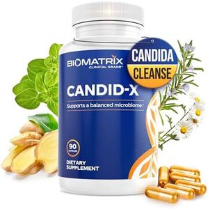 BioMatrix Candid-X | Candida Cleanse, Support Balanced Yeast, Oregano, Sodium Caprylate, Botanical Complex for Men and Women, Digestion Relief | 90 Capsules
