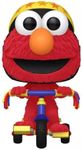 Funko POP Rides: Sesame Street Elmo on Trike Flocked 2024 Target Con Exclusvie Vinyl Figure, Red