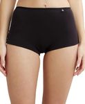 Jockey Women's Cotton Boyshorts (Pack of 1) (SS04_Black_XL_Black_XL)