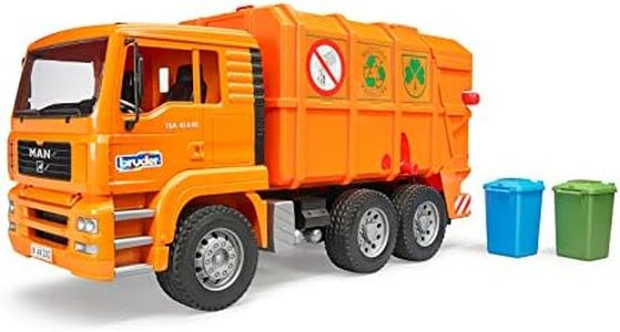 MAN TGA 41.440 Rear Loading Garbage Truck - Orange