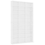Wall Mounted Media Storage, 10-Tier