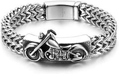JewelryWe Men's Biker Motocycle Mot