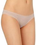 On Gossamer Women's Mesh Low-Rise Bikini Panty,Champagne,Small