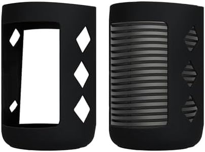kwmobile Custodia Silicone Cassa Wireless Compatibile con Bang & Olufsen Beosound Explore - Custodia Protettiva Mini Altoparlante Portatile nero
