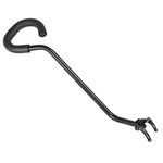 M-Wave Unisex – Adult's Cycling Training Aid Grab Rail Push Bar for Kids Bikes and Tricycles, Black