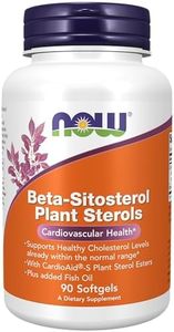 NOW Beta-Sitosterol Plant Sterols,90 Softgels