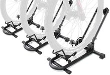 3 x BIKEHAND Bicycle Floor Type Parking Rack Stand - for Mountain and Road Bike Indoor Outdoor Garage Storage