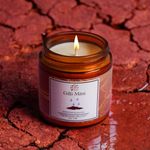 Hello Handmade Premium Scented Candle Jar Upto 100 Hrs of Burn Time, with Long-Lasting Fragrance, Organic Soy Wax, Lead Free Cotton Wick, Non Toxic, Scented Candles for Home - 405gm (Gilli Mitti)
