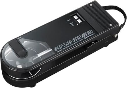 Audio-Technica SB727 Sound Burger Portable Bluetooth Turntable (Black)