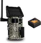 SPYPOINT Link-Micro-S-LTE Solar Cellular Trail Camera 4 LED Infrared Flash Game with 80ft Detection and Flash Range LTE-Capable Cellular Trail Camera 10MP 0.4-Second Trigger Speed