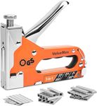 ValueMax Staple Gun Kit, 3-in-1 Stapler with 3000 Staples for Furniture, Wood, Cable, DIY, Craft, Canvas