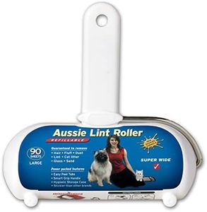 Aussie Lint Roller, Large, White