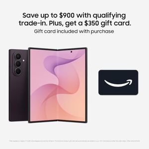 Samsung Galaxy Z Fold8 Ultra Phone + $350 Gift Card, 512GB, Violet Shadow