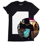 Illuminated Apparel Interactive Glow in The Dark T-Shirt - Fun for Birthday Parties & Festivals - Light up The Night (12-14 Years, Black/Green Glow)