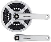 SHIMANO Unisex - Adult håndsvingssæt 2092832230 Crankset, Silver, 175 mm EU