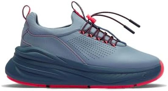clove Forte Shoes for Doctors & Nurses, Steel Blue/Electric Red, W7.5/M6