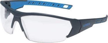 Uvex UX-Oo-Works_S Safety Glasses, Blue/Clear, Uni Size