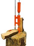 FMSS Smart Splitter - Safe and Easy Manual Log Splitter Axe Wedge Maul - Includes Universal Splitting Base Blade (DuoCut Technology)