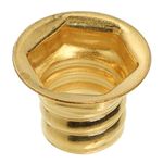 154106202 Heating Element Brass Nut - Compatible With Frigidaire Kenmore Amana Crosley Dishwasher Air Conditioner - Replaces AP3965251 AH1524878 EA1524878 M110051 PS1524878 S000007201 WS7201