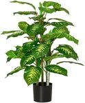 HOMCOM Artificial Evergreen Tree Fake Decorative Plant in Nursery Pot for Indoor Outdoor Décor, 95cm