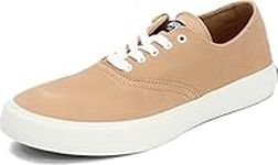 Sperry Top-Sider Men's Captain's CVO Washable Sneaker Beige Size: 5 UK