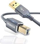 AkoaDa USB 2.0 Printer Cable 15ft, 
