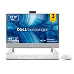 Dell AIO Inspiron 5430, i7-1355U, 16 GB, 512GB SSD, 23.8" FHD AG InfinityEdge Narrow Border IPS Infinity NT Display, Intel® Graphics, Win 11 + Office H&S 2024, Pearl White Cover+Molded