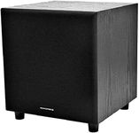 Monoprice 108248 8-Inch 60-Watt Powered Subwoofer Black