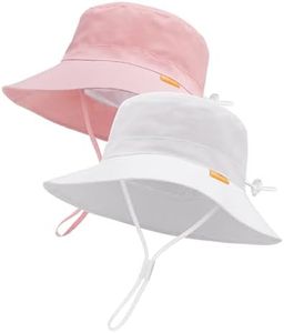 FURTALK Baby Sun Hat Toddler Boys Girls Bucket Hat for Kids 0-5 Years UPF 50+ Sun Protective Child Summer Beach Hats