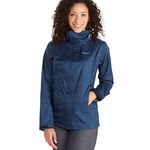 MARMOT Women's PreCip ECO Jacket | Lightweight, Waterproof Jacket for Women, Ideal for Hiking, Jogging, and Camping, 100% Recycled, Arctic Navy, Medium