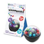 Learning Resources Scramboozle Puzzle Ball - 3D Brain Teasers and Puzzle Games for Kids and Adults, Travel Games for Ages 6+