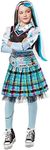 Rubie's 1000682S000 Frankie Stein Deluxe Child Costume Monster High Kids Fancy Dress, Girls, Multicoloured, 7-8 Years