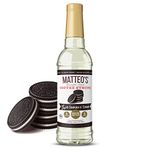 Matteo's Barista Style Sugar Free Coffee Syrup - Zero Calories Keto-Friendly Coffee Syrups & Flavors - USA-Made Kosher Sugar Free Coffee Flavoring Syrup For Home & Work (Cookies N Cream, 25.4 Oz, 1-pk)