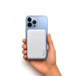 Karwan 10000Mah Wireless Power Bank,20W QC+PD Fast Charging Powerbank,Strong Magnetic MagEaze,Compatible with iPhone 17/16/15/14/13/Pro/Max Series,Android & Other Qi Enabled Device (22.5W Max) (White)