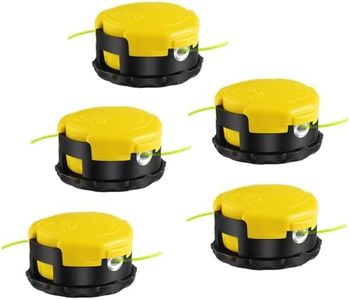 AceFox Weed Eater Head Replacement, String Trimmer Head for Echo Eater Speed-Feed 400 SRM-230 SRM-210 Trimmer (5 Pack)