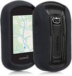 kwmobile Case Compatible with Garmin eTrex Touch 25/35 - GPS Handset Navigation System Soft Silicone Skin Protective Cover - Black