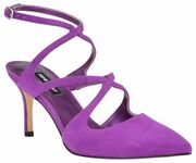 Nine West Women's Maes Pump, Purple 510, 6.5