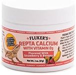 Fluker's Strawberry Banana Flavored Repta Calcium with Vitamin D3, 2 oz