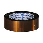 VCR kapton Tape 18mm / 0.75 inches Width - 33 Meters in Length - Amber Color - Pack of 1 Roll - Chemical Resistance, Suitable for Electronics Polyimide, 3D printers and High-Temperature.