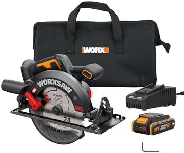 WORX Cordless Circular Saw, 20V 7-1/4-Inch Brushless, WX520L.2