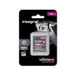 Integral 128GB Compact Flash Card UDMA-7 1066x Speed VPG-65 160MB/s Read and 135MB/s Write Professional High Speed Card