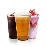 Signature Packaging - Disposable Plastic Party Cups - 330ml Half Pint - 50 Pack - Heavy Duty