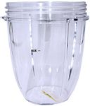 Blendin Replacement Parts, Compatible with Nutribullet 600W and 900W Blender Juicer (Short Jar)