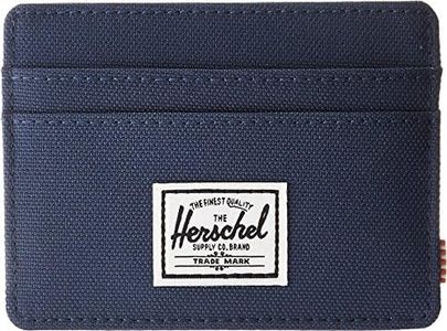 Herschel Men's Charlie RFID Wallet, Navy, One Size