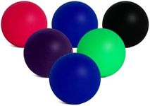 Botabee Beach Paddle Ball Replacement Balls - 6 High-Visibility Pickleball & Smashball Compatible Balls | Colorful Kadima & Pro Kadima Ball Replacement | 6 Small Paddle Balls in High Visibility Colors