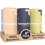 Betterway Bamboo Paper Towels - 6 R