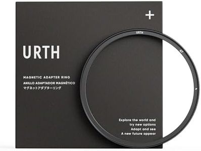 Urth 67mm Magnetic Lens Filter Adapter Ring - Screw-in Adapter Ring for Converting Camera Lens to Magnetic Filter System