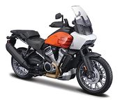 Maisto 1:12 H-D 2021 Pan America, Orange/Black/White